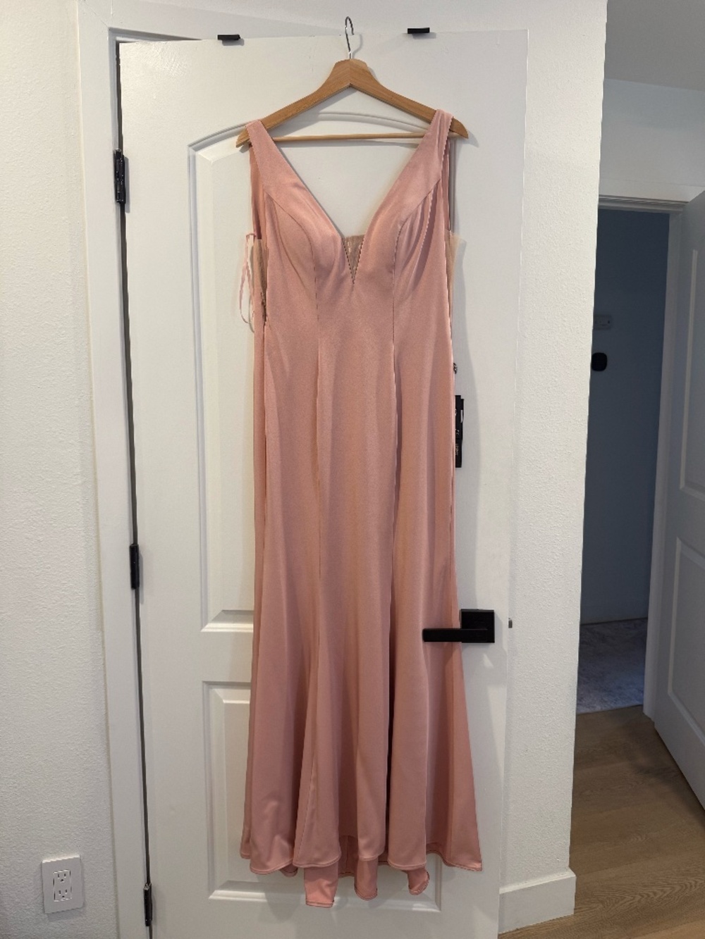 Pink Mermaid Maxi Dress